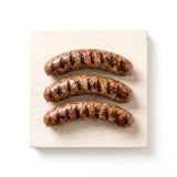 All-Beef Sausages — cooked