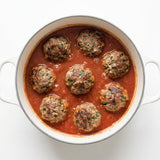 Homestyle Beef Meatballs — cooked